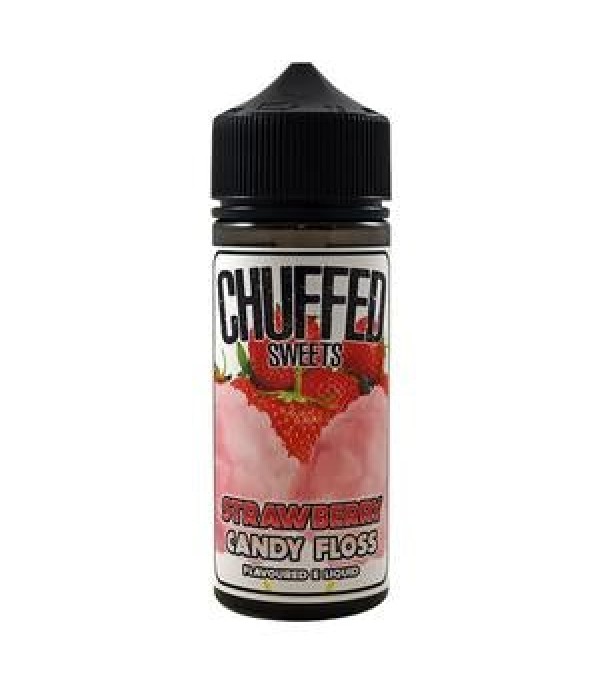 Strawberry Candy Floss - Sweets By Chuffed 100ML E Liquid 70VG Vape 0MG Juice