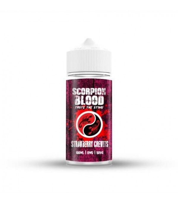 Strawberry Chewits By Scorpion Blood 100ML E Liquid 50VG/50PG Vape 0MG Juice