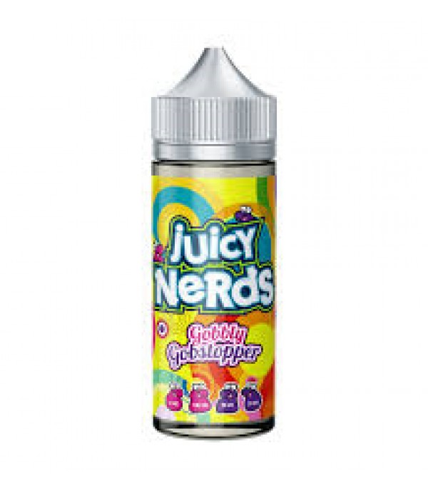 Gobbly Gobstopper 100ml Juicy Nerds E-liquid Juice 70VG Vape Shortfill