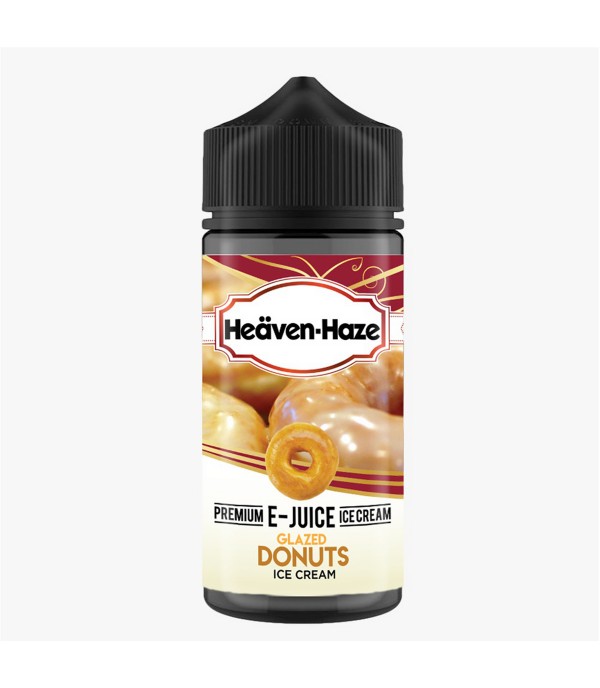 Glazed Donuts Ice Cream By Heaven Haze 100ML E Liquid 70VG Vape 0MG Juice