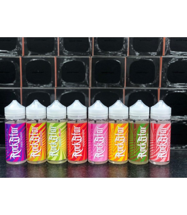 Strawberry Jam (Fruitilicious) by Rockstar. 100ML E-liquid, 0MG vape, 70VG/30PG juice