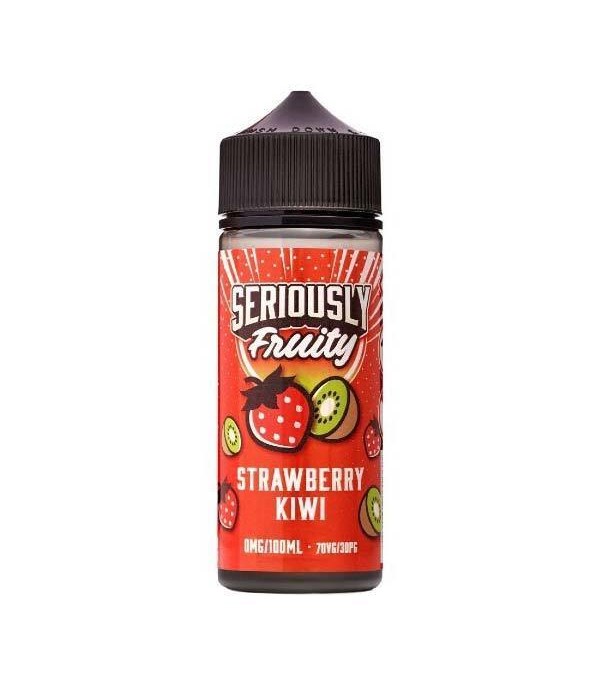 Strawberry Kiwi By Seriously Fruity (Doozy Vape Co) 100ML E Liquid 70VG Vape 0MG Juice