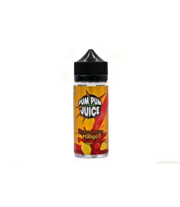 Strawberry Mango by Pum Pum Juice. 0MG 100ML E-liquid. 70VG/30PG Vape Juice