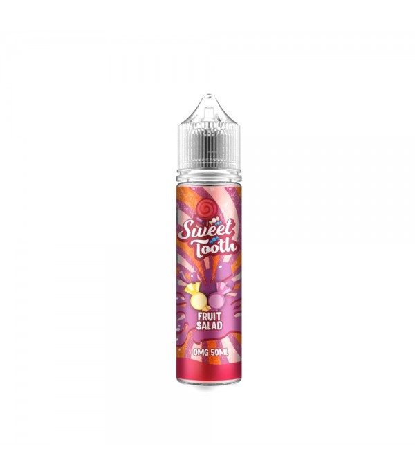 Fruit Salad by Sweet Tooth 50ML E Liquid, 70VG Vape, 0MG Juice