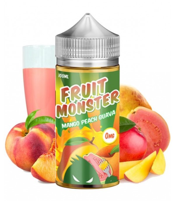 FRUIT MONSTER – MANGO PEACH GUAVA 100ML SHORTFILL E LIQUID 75VG VAPE