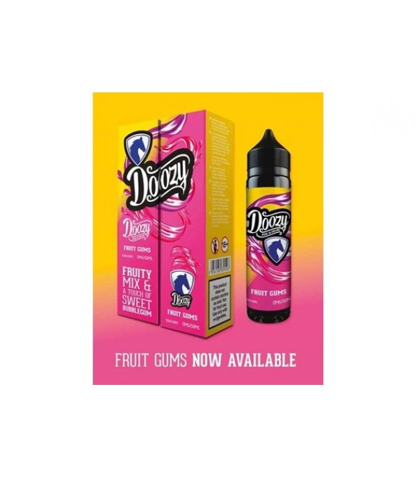 Fruit Gums by Doozy Vape 0MG 50ML E-liquid. 70VG/30PG Vape Juice