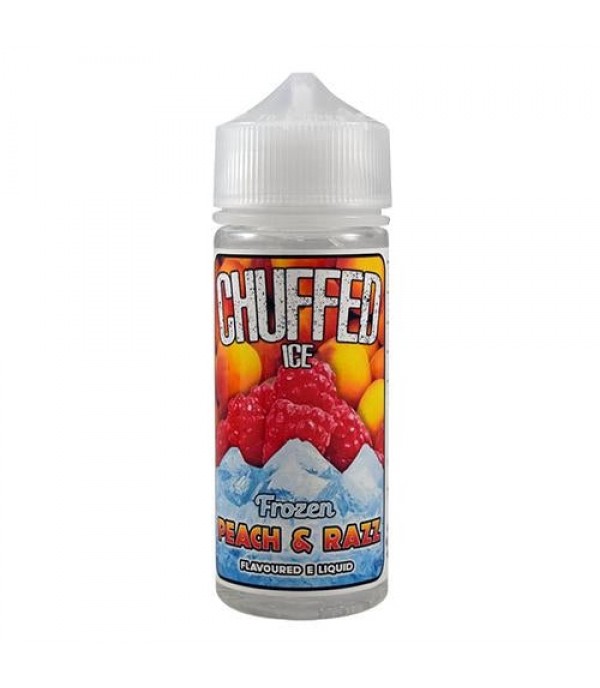 Frozen Peach And Razz - Ice By Chuffed 100ML E Liquid 70VG Vape 0MG Juice