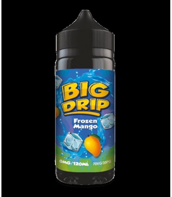 Frozen Mango by Big Drip. 100ML E-liquid, 0MG Vape, 70VG Juice