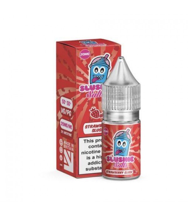 Strawberry Slush E-Liquid by Slushie Squad 50ML Shortfill 70VG Vape