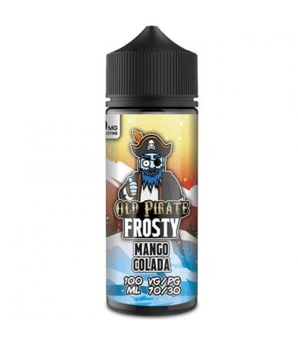 Frosty - Mango Colada by Old Pirate 100ML E Liquid, 70VG Vape, 0MG Juice, Shortfill