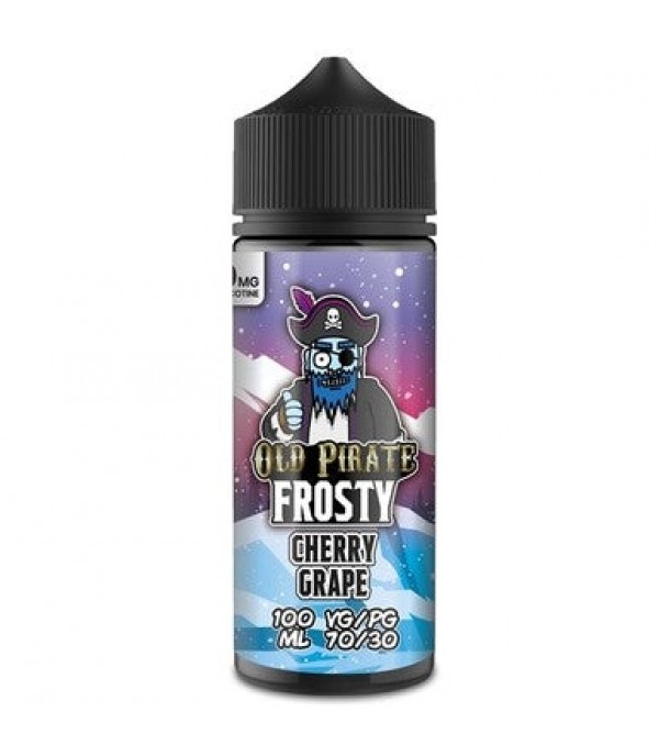 Frosty - Cherry Grape by Old Pirate 100ML E Liquid, 70VG Vape, 0MG Juice, Shortfill