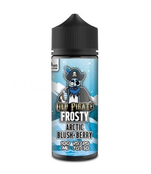 Frosty - Arctic Blush Berry by Old Pirate 100ML E Liquid, 70VG Vape, 0MG Juice, Shortfill