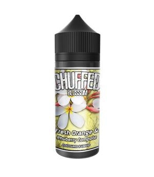 Fresh Orange And Rhuberry Compote - Blossom By Chuffed 100ML E Liquid 70VG Vape 0MG Juice