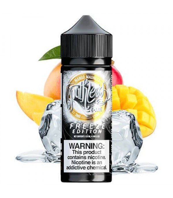 FREEZE EDITION - MANGO MADNESS BY RUTHLESS | 100ML E LIQUID | 70VG VAPE | 0MG JUICE SHORT FILL