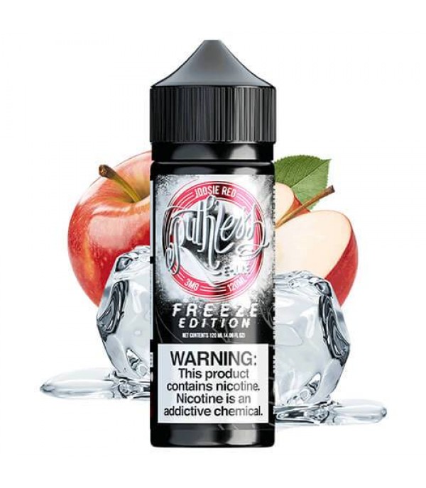 FREEZE EDITION - JOOSIE RED BY RUTHLESS | 100ML E LIQUID | 70VG VAPE | 0MG JUICE SHORT FILL