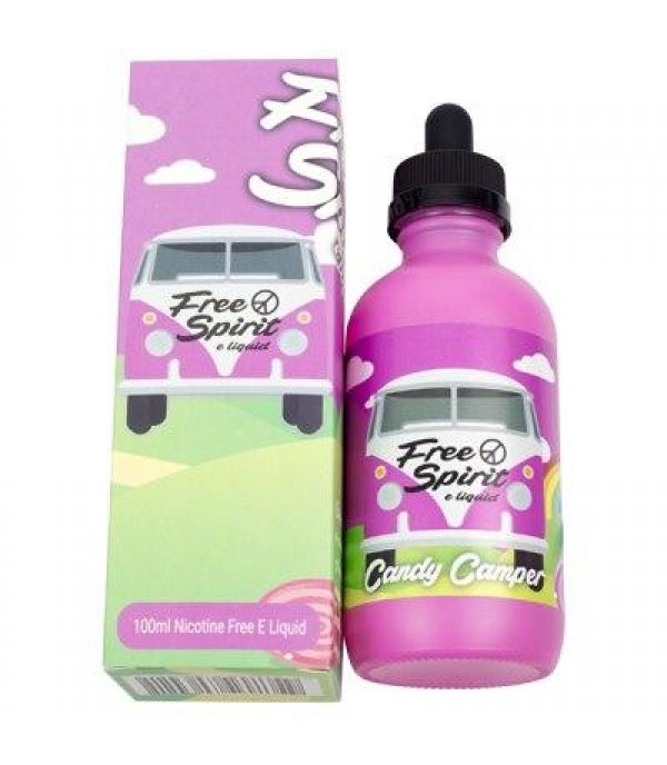 Free Spirit Candy Camper by MoMo E-Liquid 100ml Shortfill E Liquid 70VG Vape