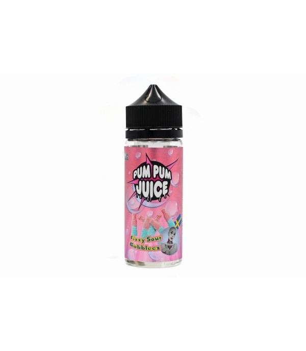 Fizzy Sour Bubbleez by Pum Pum Juice. 0MG 100ML E-liquid. 70VG/30PG Vape Juice