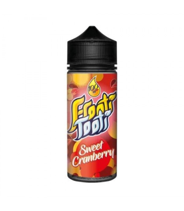 SWEET CRANBERRY E LIQUID BY FROOTI TOOTI 100ML SHORTFILL 70VG VAPE