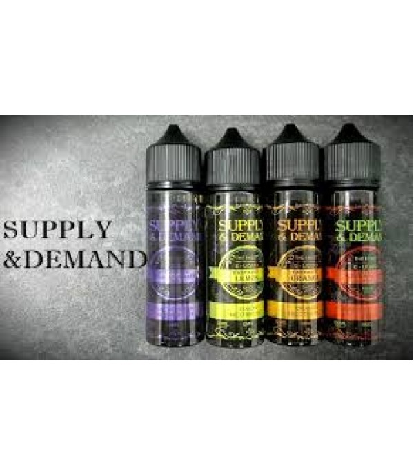 Supply and Demand Fantastic Orange Ice 100ml E Liquid Shortfill 70VG Vape