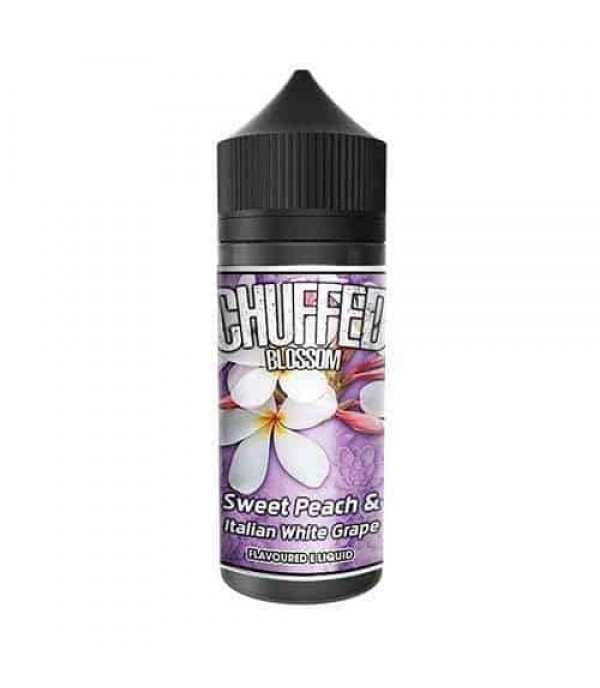 Sweet Peach And Italian White Grape - Blossom By Chuffed 100ML E Liquid 70VG Vape 0MG Juice