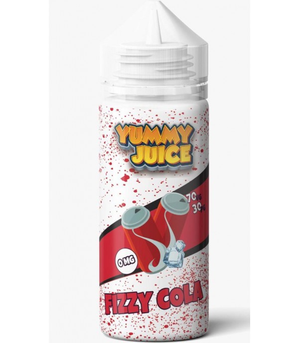 Fizzy Cola by Yummy Juice 100ML E Liquid 70VG Vape 0MG Juice