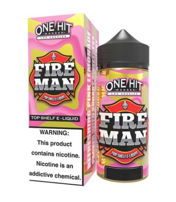 FIRE MAN – ONE HIT WONDER 100ML SHORTFILL E LIQUID 80VG VAPE