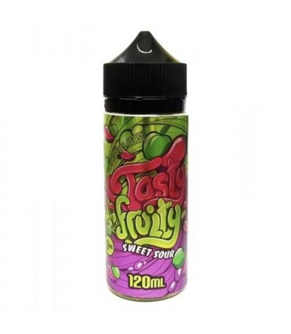 SWEET SOUR BY TASTY FRUITY 100ML SHORTFILL E LIQUID 70VG VAPE