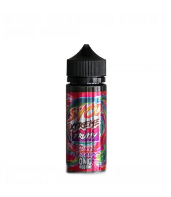 SYCO XTREME FRUITY SWEET BERRIES 100ML SHORTFILL E LIQUID 80VG VAPE