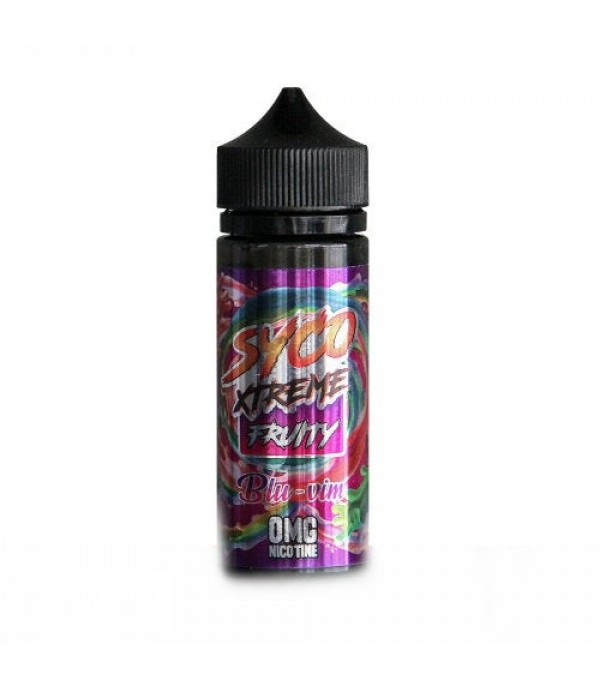 SYCO XTREME FRUITY BLU VIM 100ML SHORTFILL E LIQUID 80VG VAPE