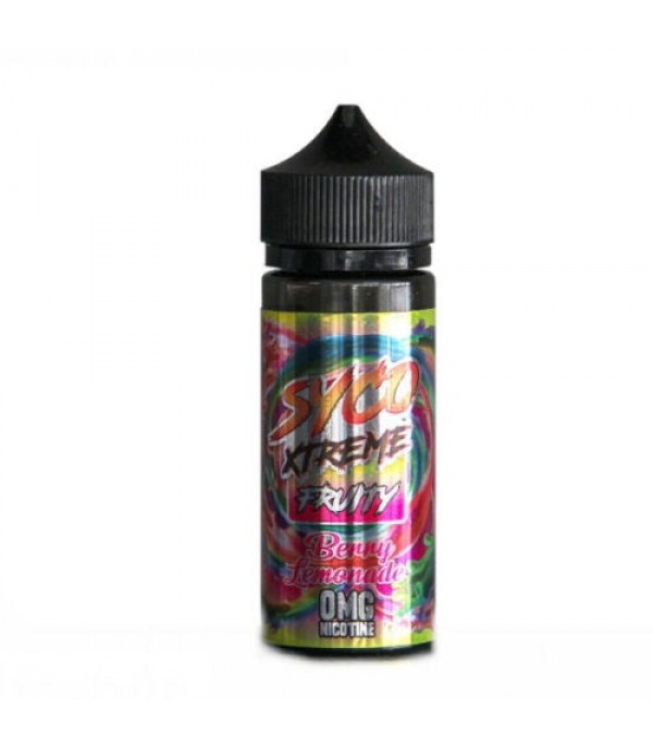 SYCO XTREME FRUITY BERRY LEMONADE 100ML SHORTFILL E LIQUID 80VG VAPE