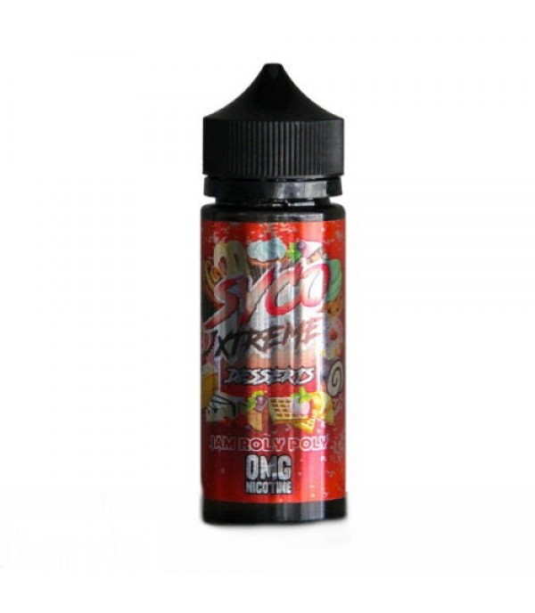 SYCO XTREME DESSERTS JAM ROLY POLY 100ML SHORTFILL E LIQUID 80VG VAPE