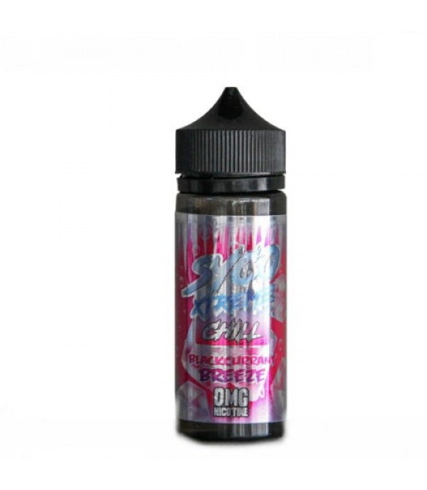 SYCO XTREME CHILL BLACKCURRANT BREEZE 100ML SHORTFILL E LIQUID 80VG VAPE