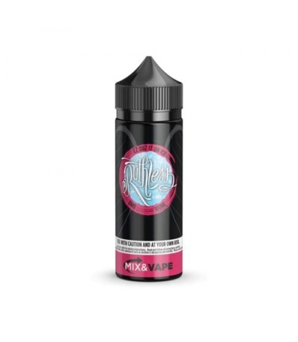 EZ DUZ IT ON ICE – RUTHLESS E-JUICE 100ML SHORTFILL E LIQUID 70VG VAPE