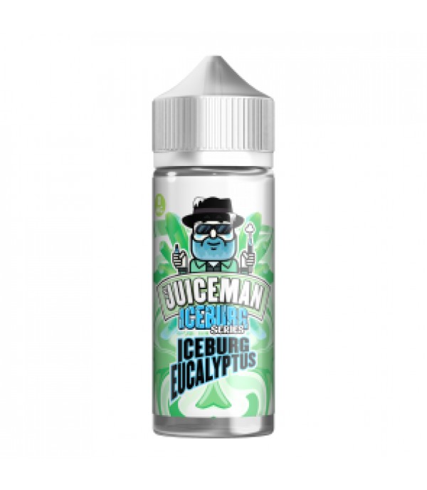 Eucalyptus By The Juiceman Iceburg 100ML E Liquid 50VG Vape 0MG Juice