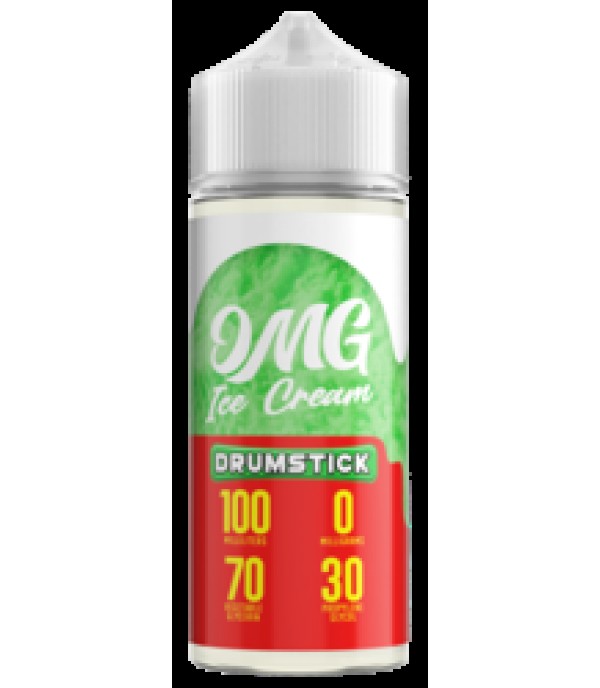 Drumstick Ice Cream By OMG 100ML E Liquid 70VG Vape 0MG Juice