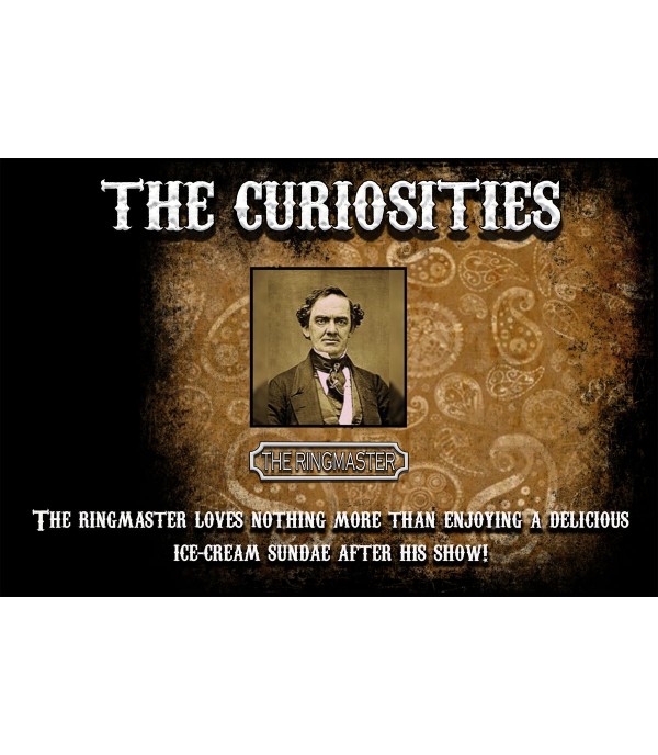 The Curiosities The Ringmaster 100ml E Liquid E Juice 70vg Vape shortfill