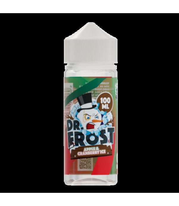 DR FROST APPLE AND CRANBERRY ICE 70VG E-liquid, 0MG Vape, 100ML Juice