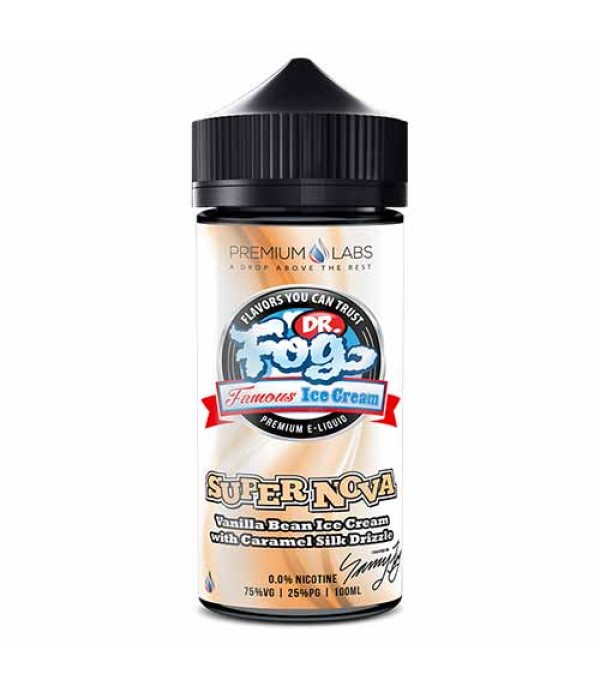 DR FOG SUPERNOVA ICE CREAM 100ML SHORTFILL 75VG E LIQUID JUICE VAPE