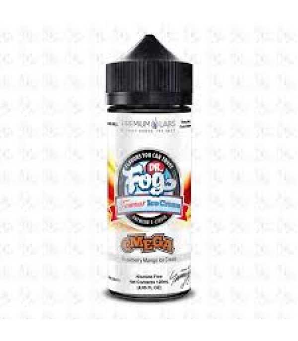 DR FOG OMEGA ICE CREAM 100ML SHORTFILL 75VG E LIQUID JUICE VAPE