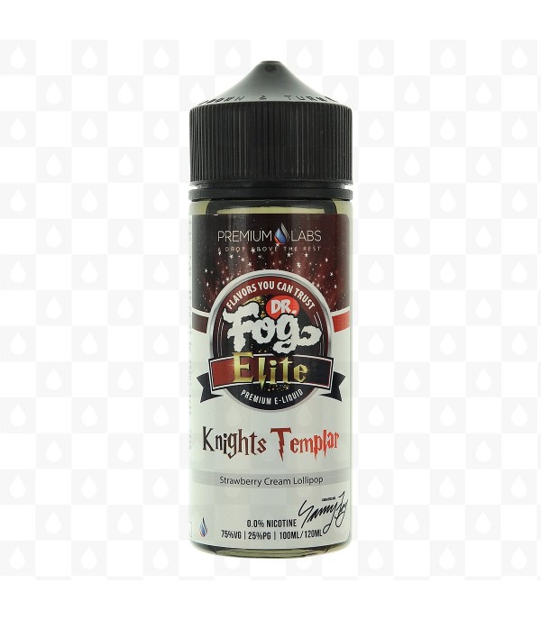 DR FOG KNIGHTS TEMPLAR ELITE 100ML SHORTFILL 75VG E LIQUID JUICE VAPE