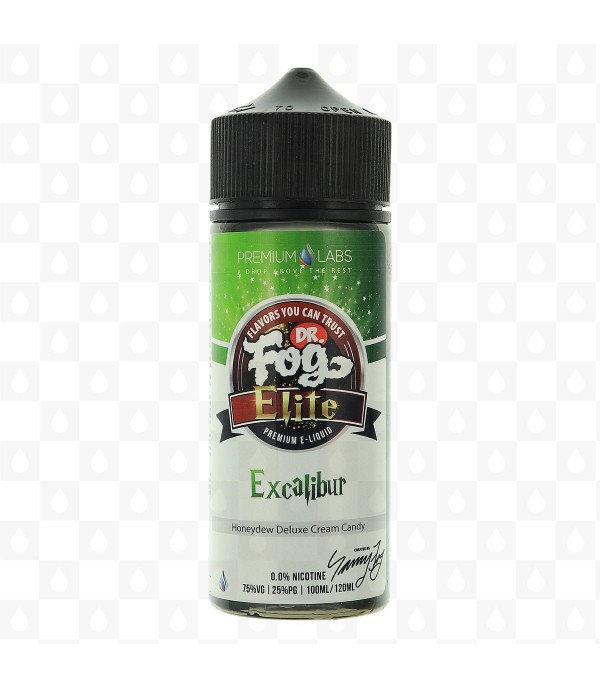 DR FOG EXCALIBUR ELITE 100ML SHORTFILL 75VG E LIQUID JUICE VAPE