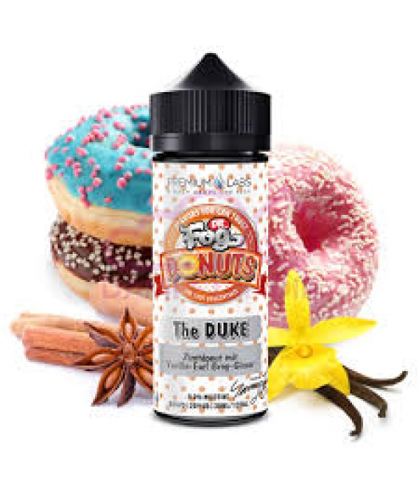 DR FOG DONUT THE DUKE 100ML SHORTFILL 75VG E LIQUID JUICE VAPE