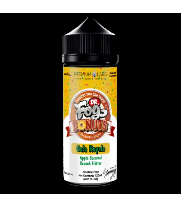 DR FOG DONUT GALA ROYALE 100ML SHORTFILL 75VG E LIQUID JUICE VAPE