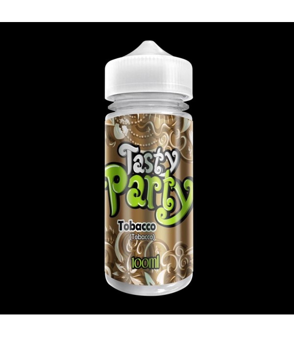 Tobacco by Tasty Party. 100ML E-liquid, 0MG vape, 70VG/30PG juice