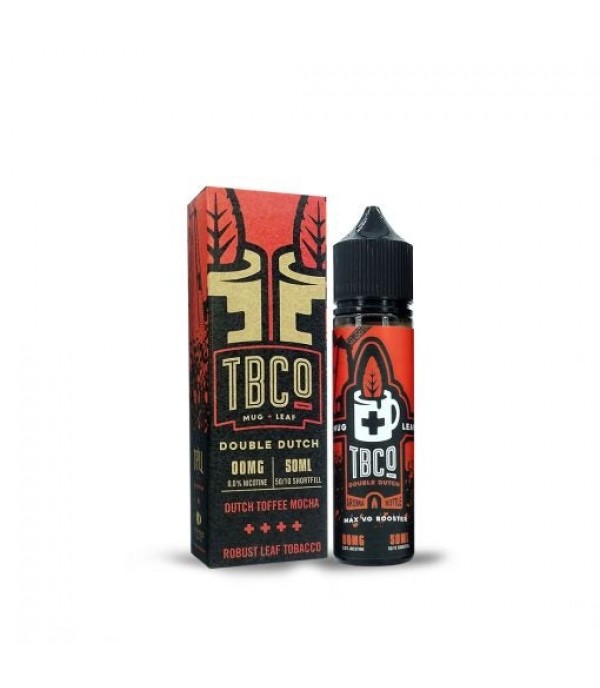 Double Dutch By TBCO Mug & Leaf 50ML E Liquid 70VG Vape 0MG Juice