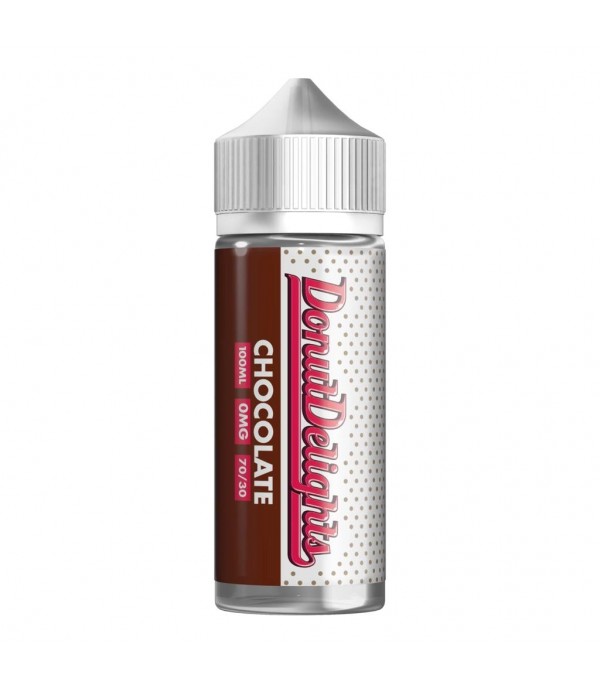 Donut Delights - Chocolate 100ML E Liquid 70VG Vape 0MG Juice