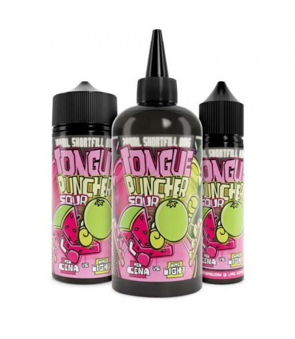 Tongue Puncher - Watermelon & Lime Sour By Joe's Juice | 50ML, 100ML, 200ML E Liquid | 70VG Vape | 0MG Juice