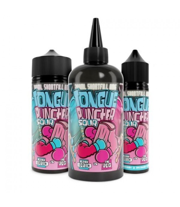 Tongue Puncher - Cranberry & Rhubarb Sour By Joe's Juice | 50ML, 100ML, 200ML E Liquid | 70VG Vape | 0MG Juice