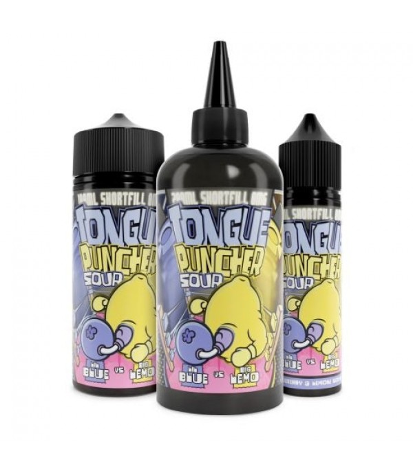 Tongue Puncher - Blueberry & Lemon Sour By Joe's Juice | 50ML, 100ML, 200ML E Liquid | 70VG Vape | 0MG Juice