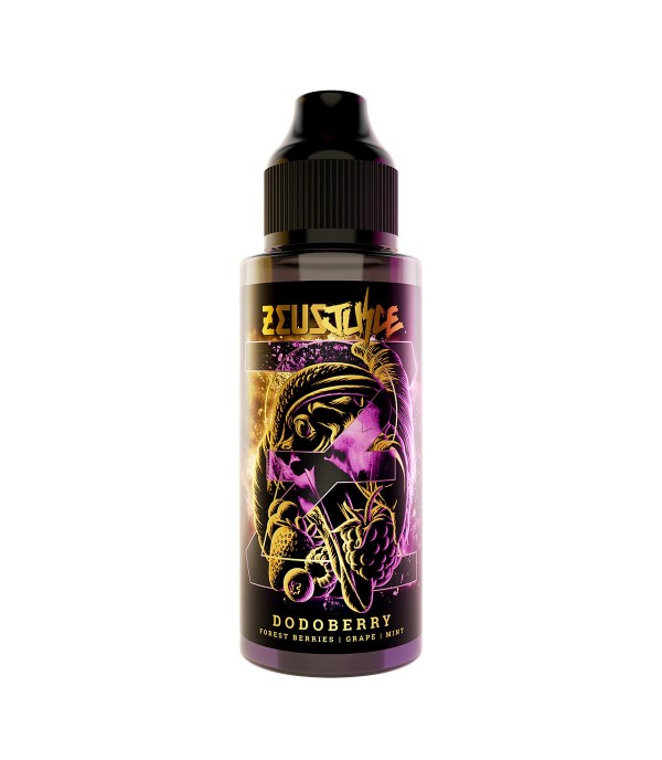 Dodoberry By Zeus Juice 100ML E Liquid 70VG Vape 0MG Juice